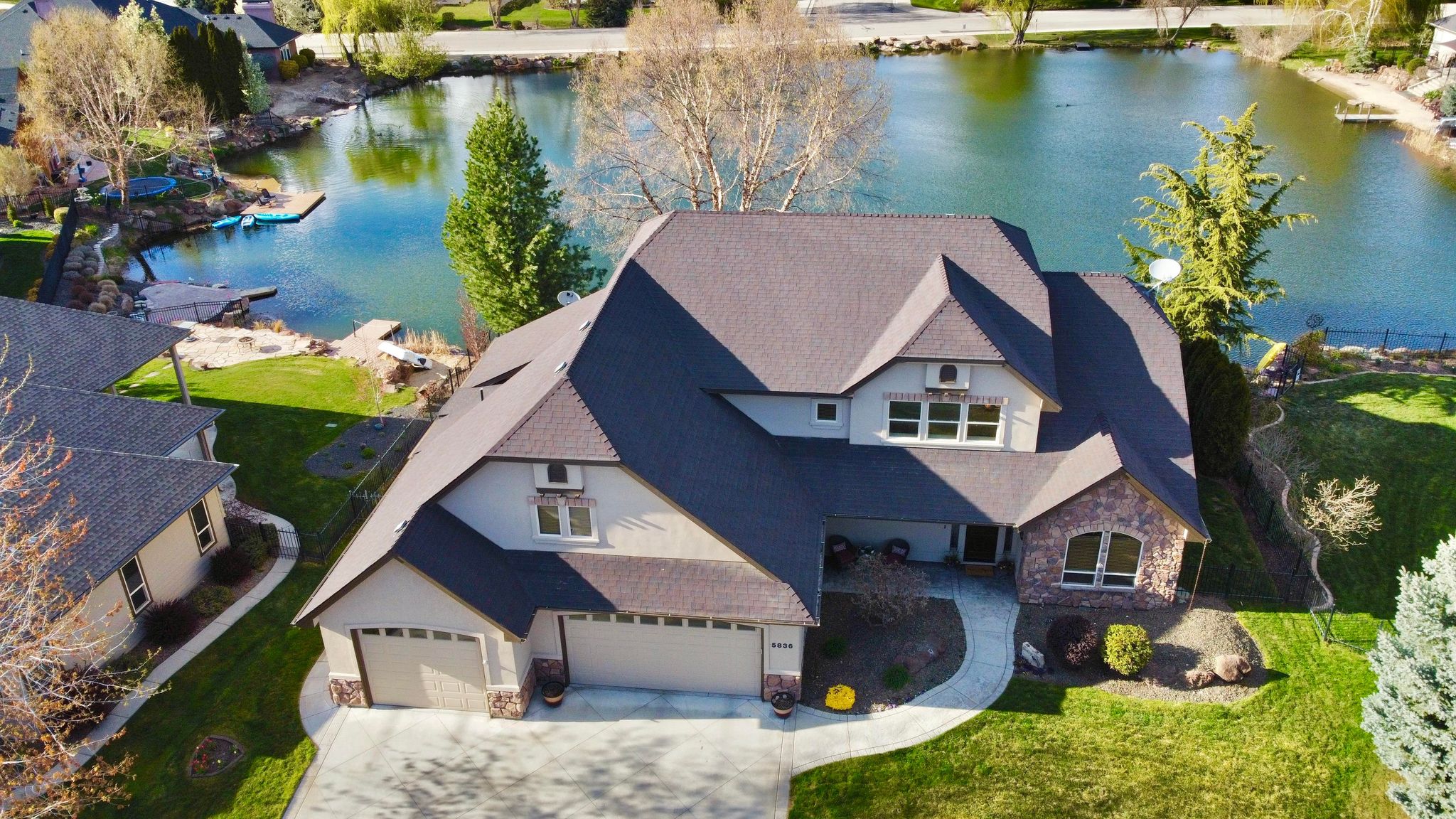 Boise real estate drone photos